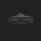 Stylized white wolf running graphic on the back of a Black midweight fleece hoodie.